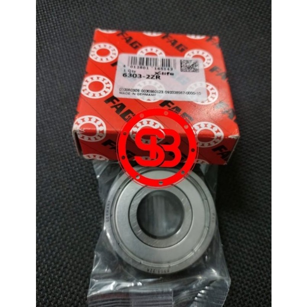 Bearing 6303 ZZ / 6303 ZZ C3 FAG ORIGINAL