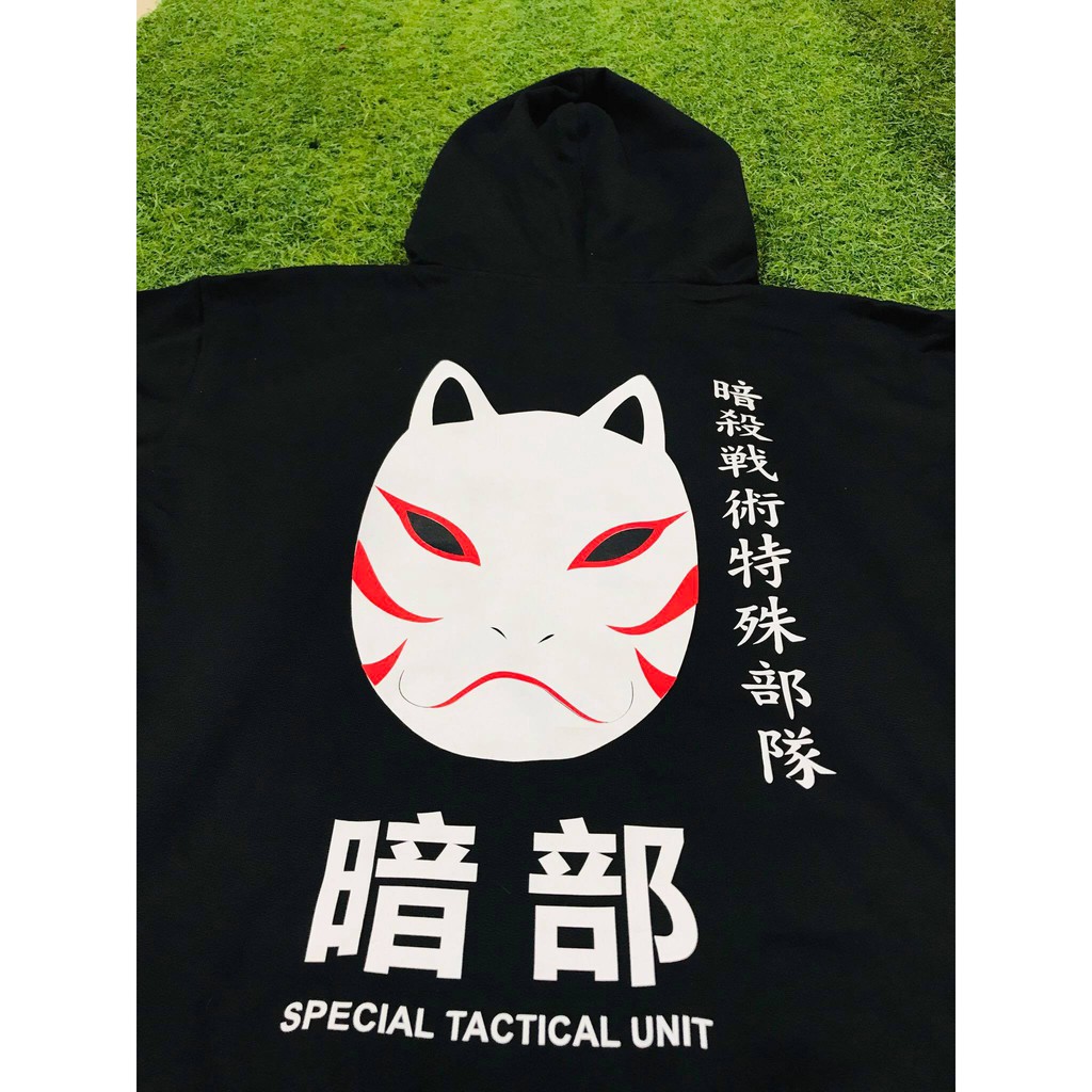 Hoodie Anbu Black Ops Anime Manga Naruto