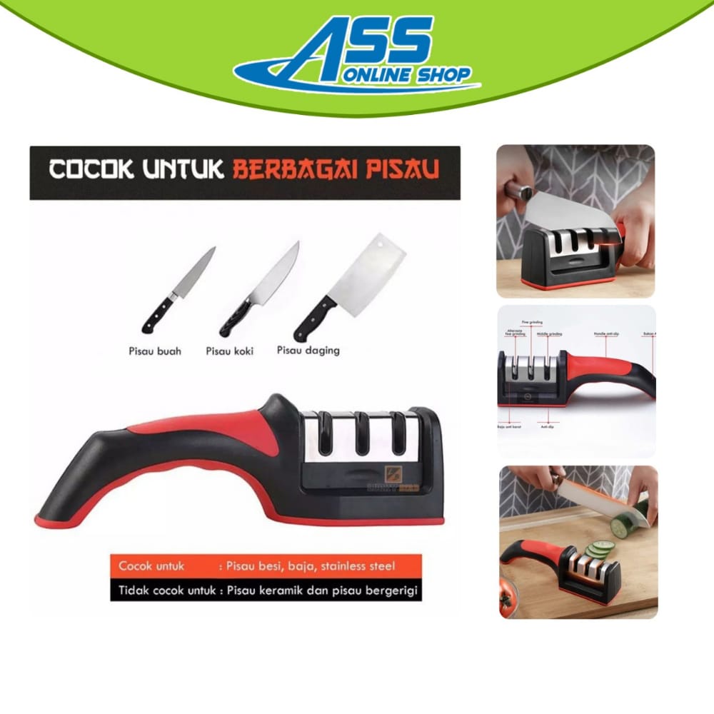 [ASS] Alat pengasah gunting dan pisau/alat asah pisau