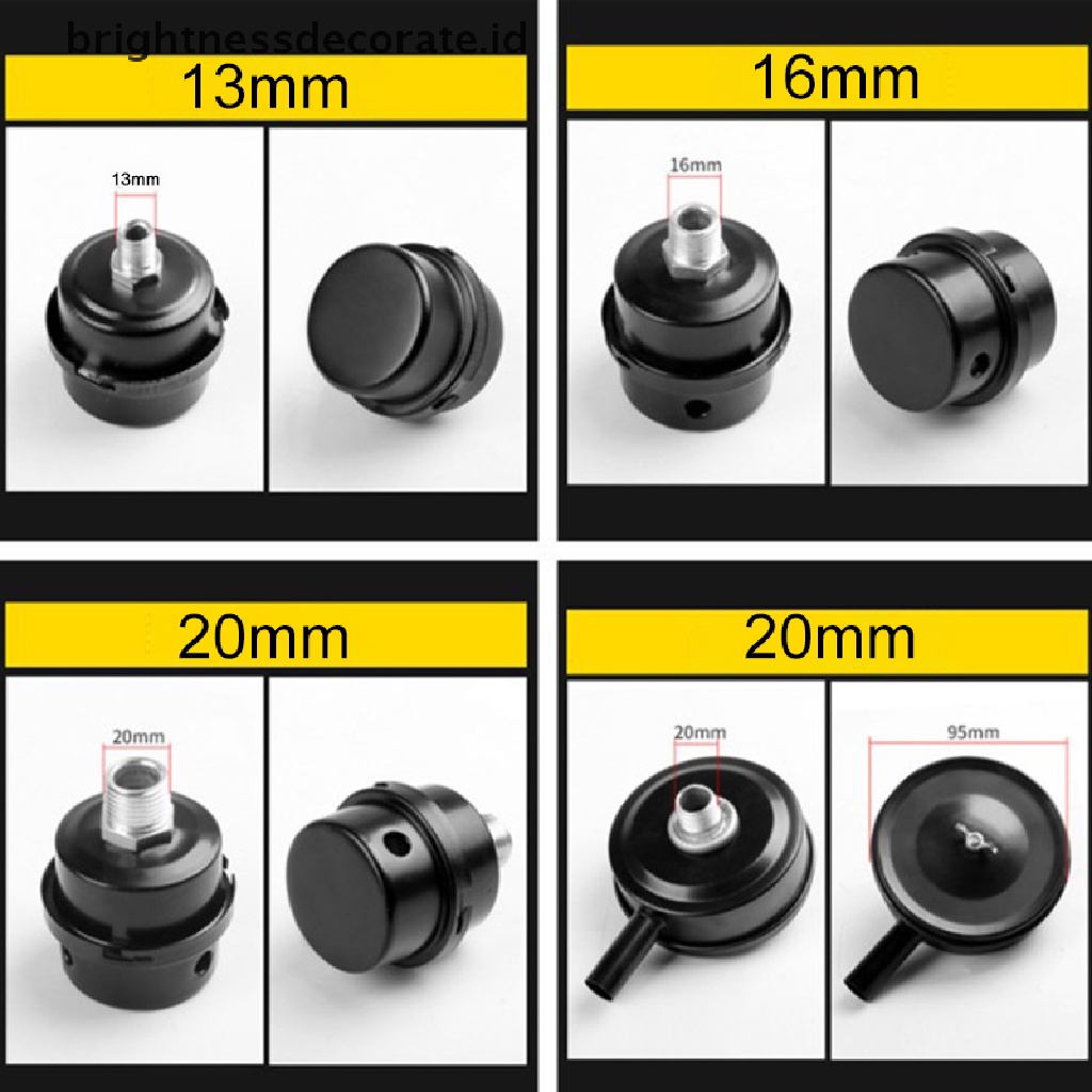 [birth] 13mm 16mm 20mm Air Compressor Metal Filter Oil-Free Muffler Air Filter Thread [ID]