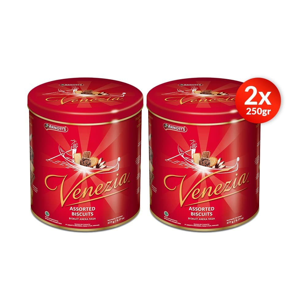

PROMO TWINPACK - VENEZIA ASSORTED TIN KECIL TERMURAH