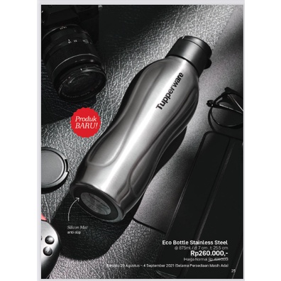Tupperware Eco Bottle 880ml Stainless Steel