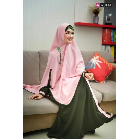 SALE Gamis Aulia set khimar