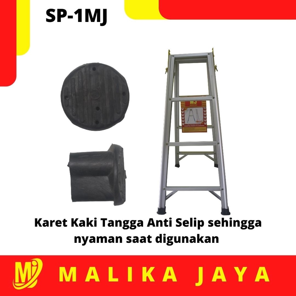 Karet Tangga Lipat Sepatu Tangga Lipat Aluminium