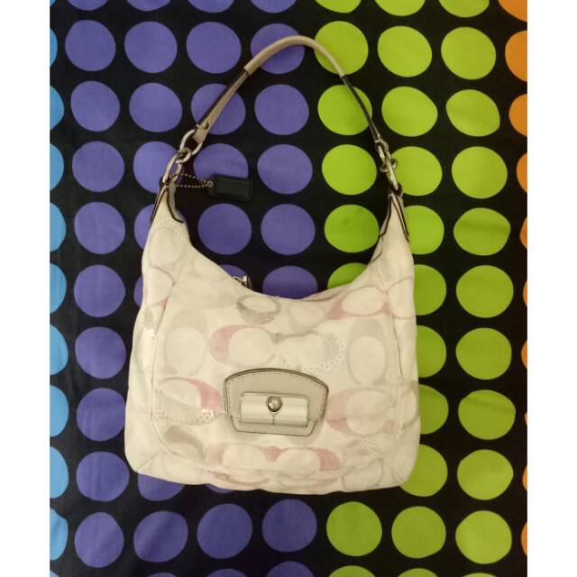 Tas Coach second preloved kristin hobo original authentic