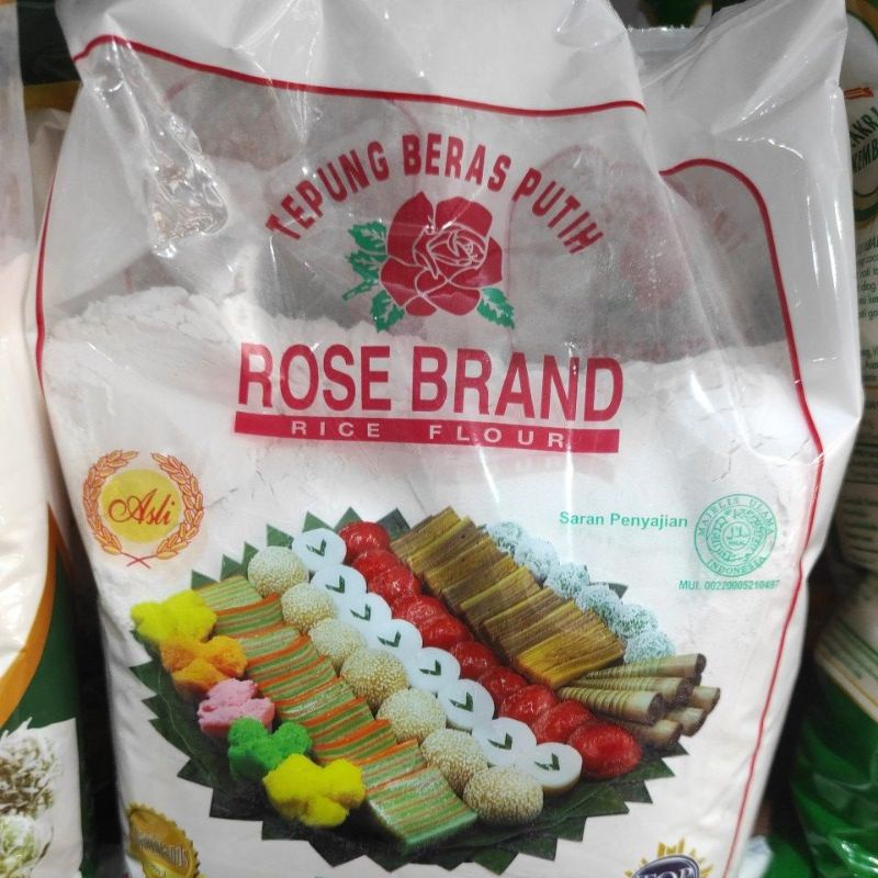 

Tepung beras putih Rose brand