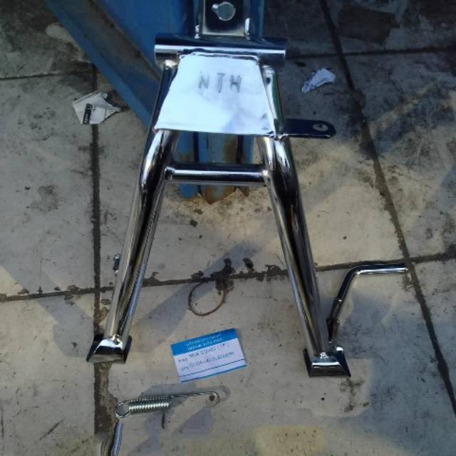 Standar tengah NTH honda grand astrea grand prima crome thailand