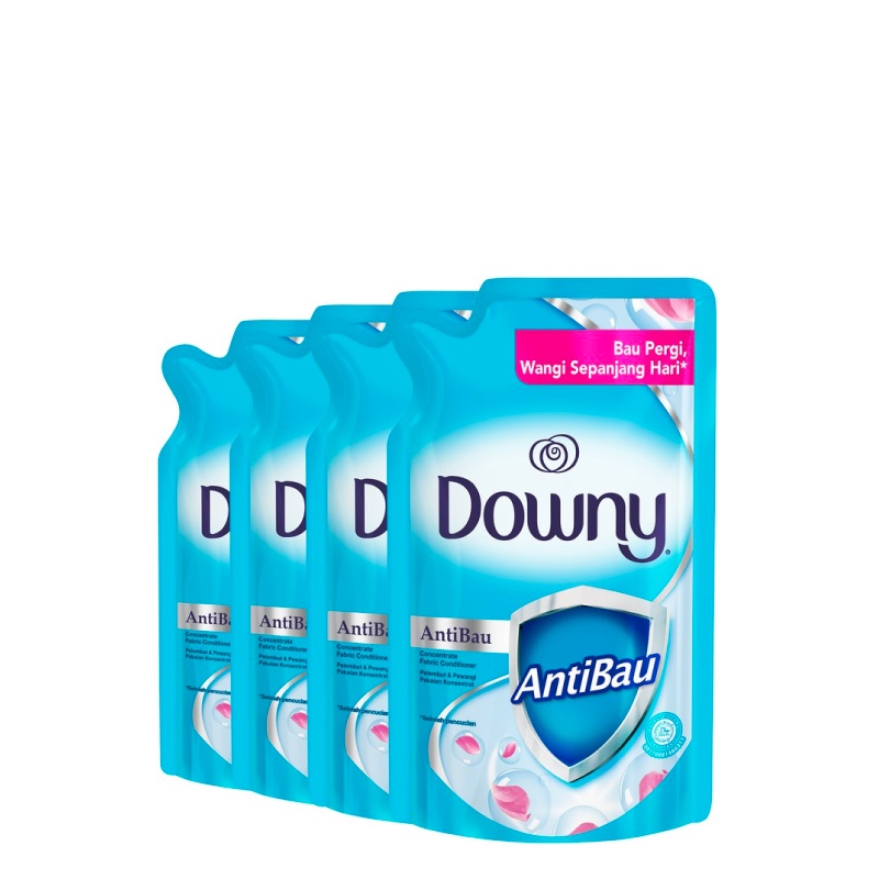Downy Pelembut Pakaian Anti Bau Refill 4 x 720 mL
