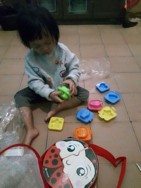 Technoplast Lunch Box Puzzle (+bag) - Karakter