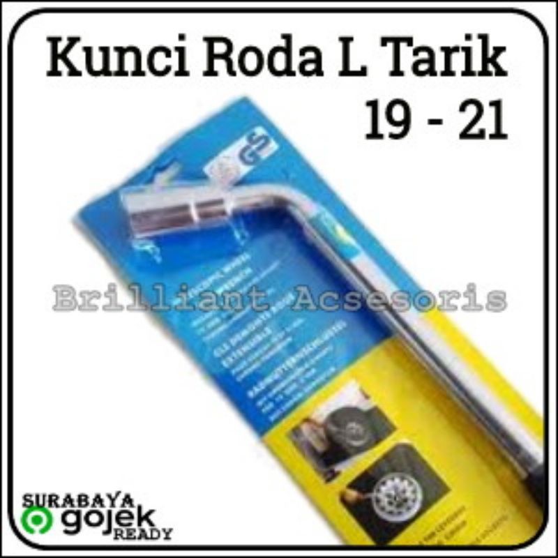 Kunci Roda L Tarik - Shock 19 dan 21