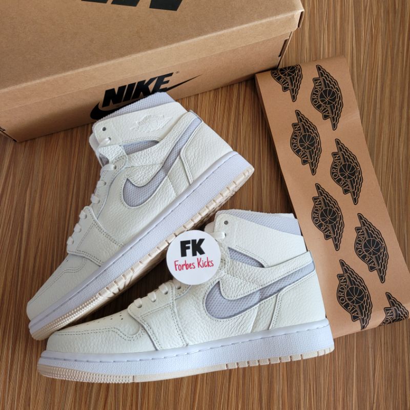 Air Jordan 1 High Zoom Air CMFT Pearl White (W) || psg sail light bone