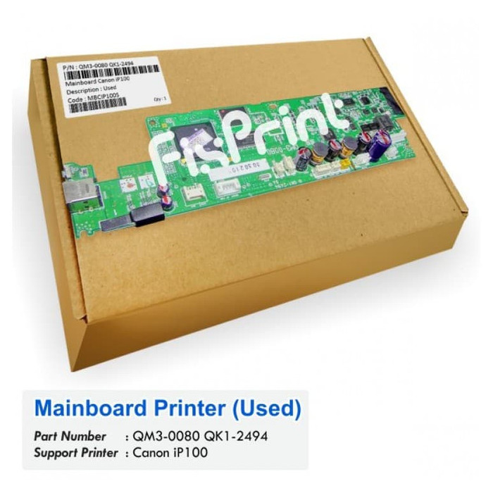 Mainboard Printer Canon Pixma iP100 ip 100- Motherboard Canon IP100 FSB1968