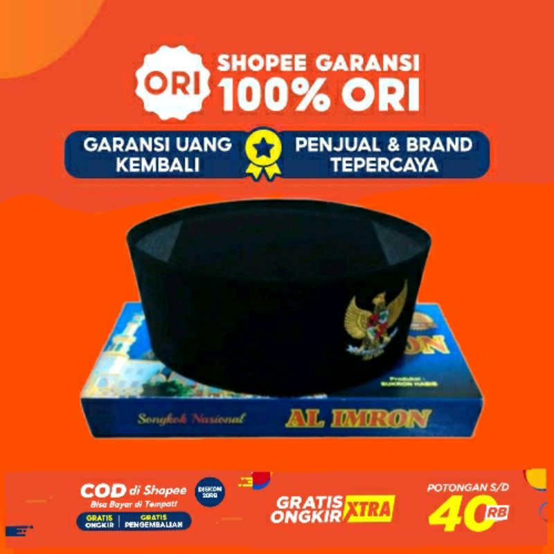 PECI HITAM LOGO GARUDA ( grosir termurah )