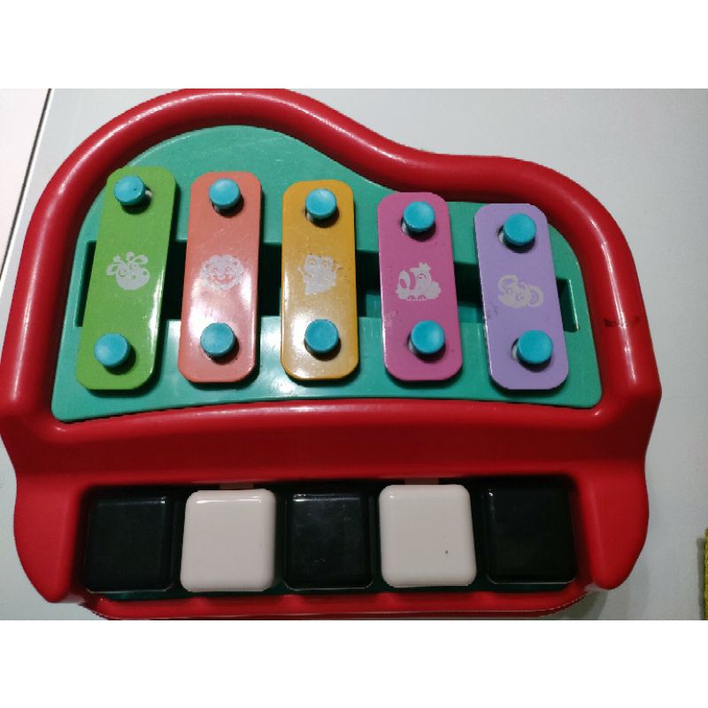 Preloved Mainan Anak Musik Musical Class Xylophone  Piano Playgro