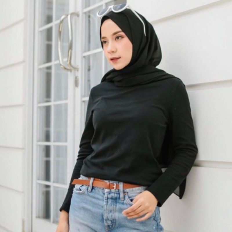 MANSET HIJAB HITAM PUTIH || MANSET DALAMAN ANTI PANAS