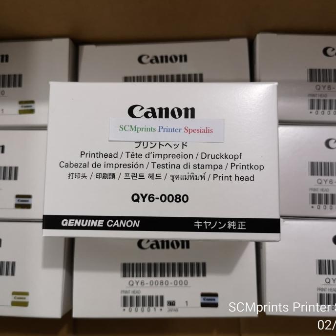 Print Head Canon Ix6560, Printhead Ix6560 Qy6-0080 Original Murah