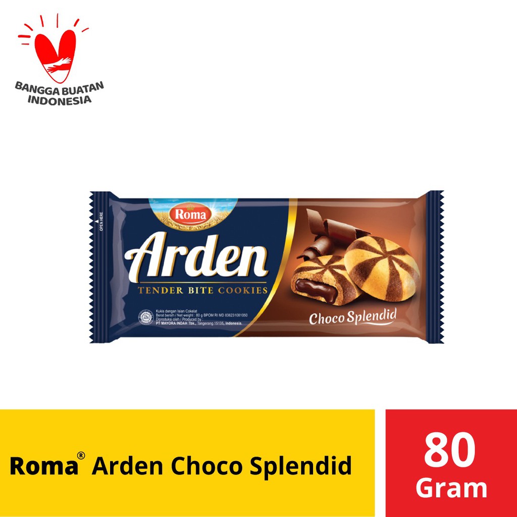 

Roma Arden Choco Splendid Biskuit 80 gr #CNS