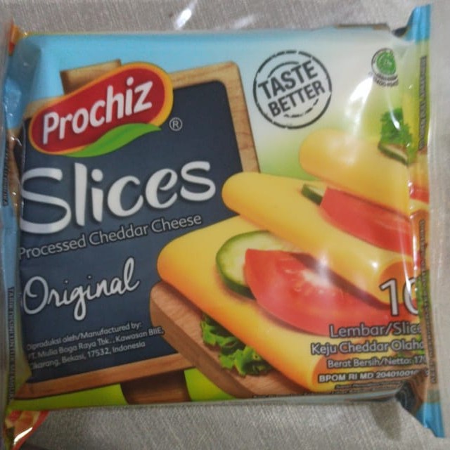 

Keju Slice Prochiz Isi 10