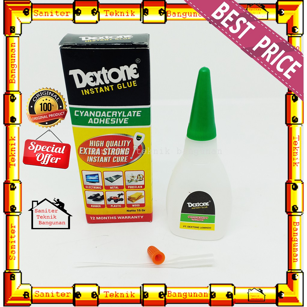 Lem Tetes Dextone instant 15 Gram-Lem Korea