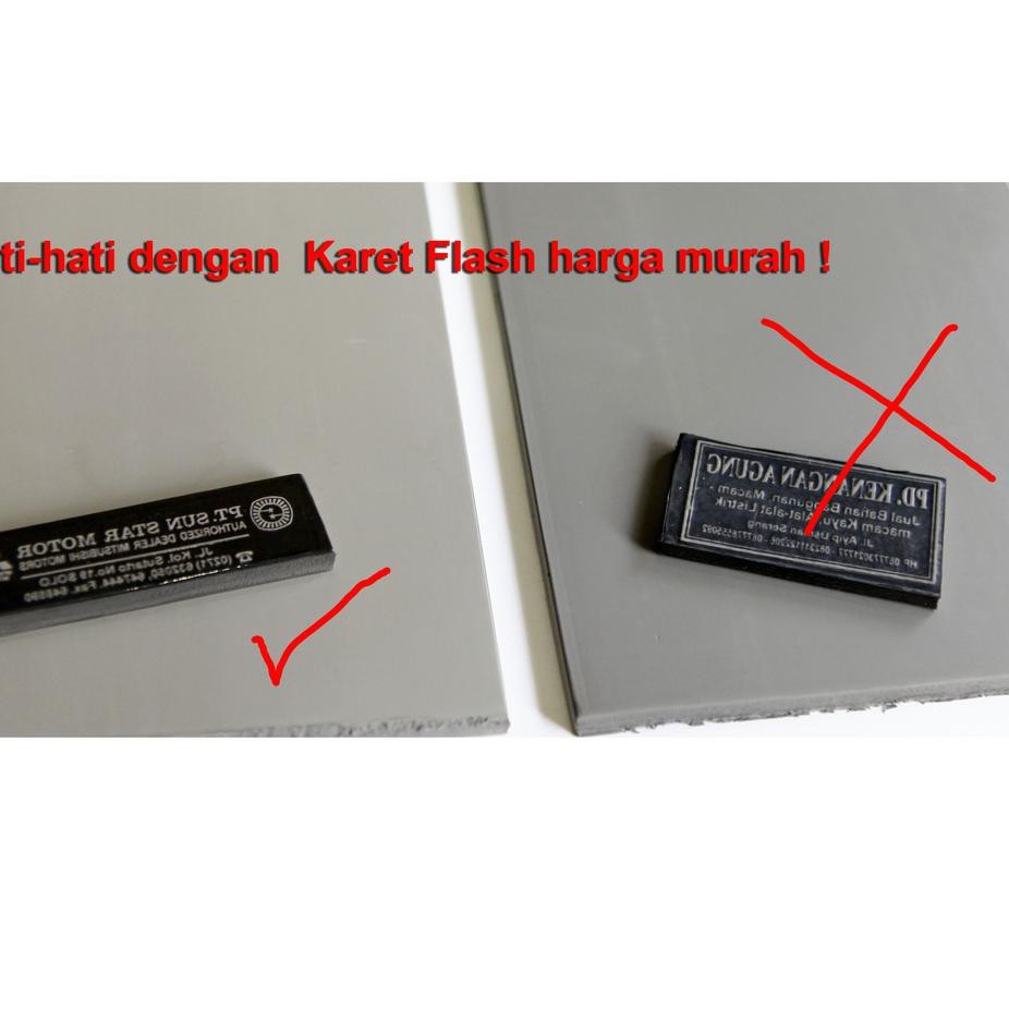 

EEC Karet Stempel Flash "Mark" - Kualitas Premium (Warna Abu-Abu) V9 V Sik