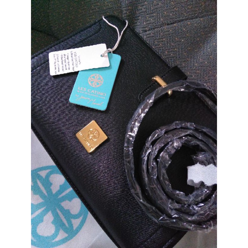 Tas Selempang Les Catino Eikosy Crossbody Black