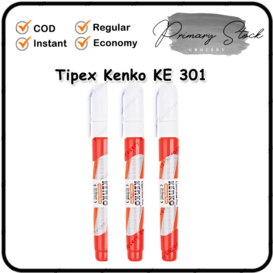 

Tip X Kenko Cair Tip Ex Correction Fluid Kenko Pen KE 301