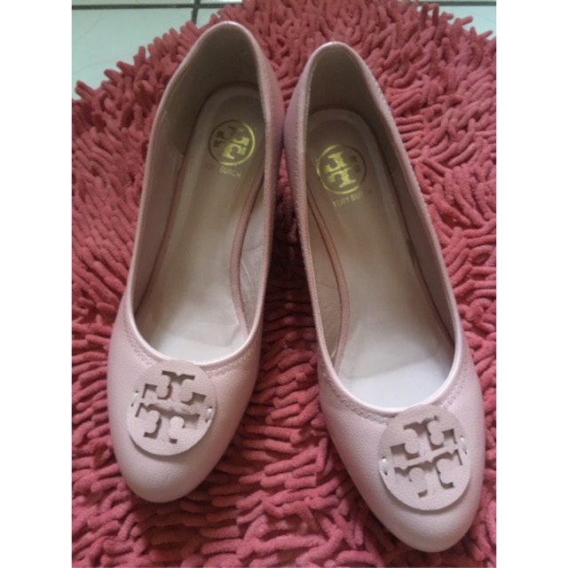 Sepatu wedges tory burch second