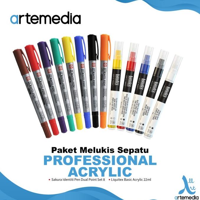 

Paket Melukis Sepatu Professional Acrylic ---READY---