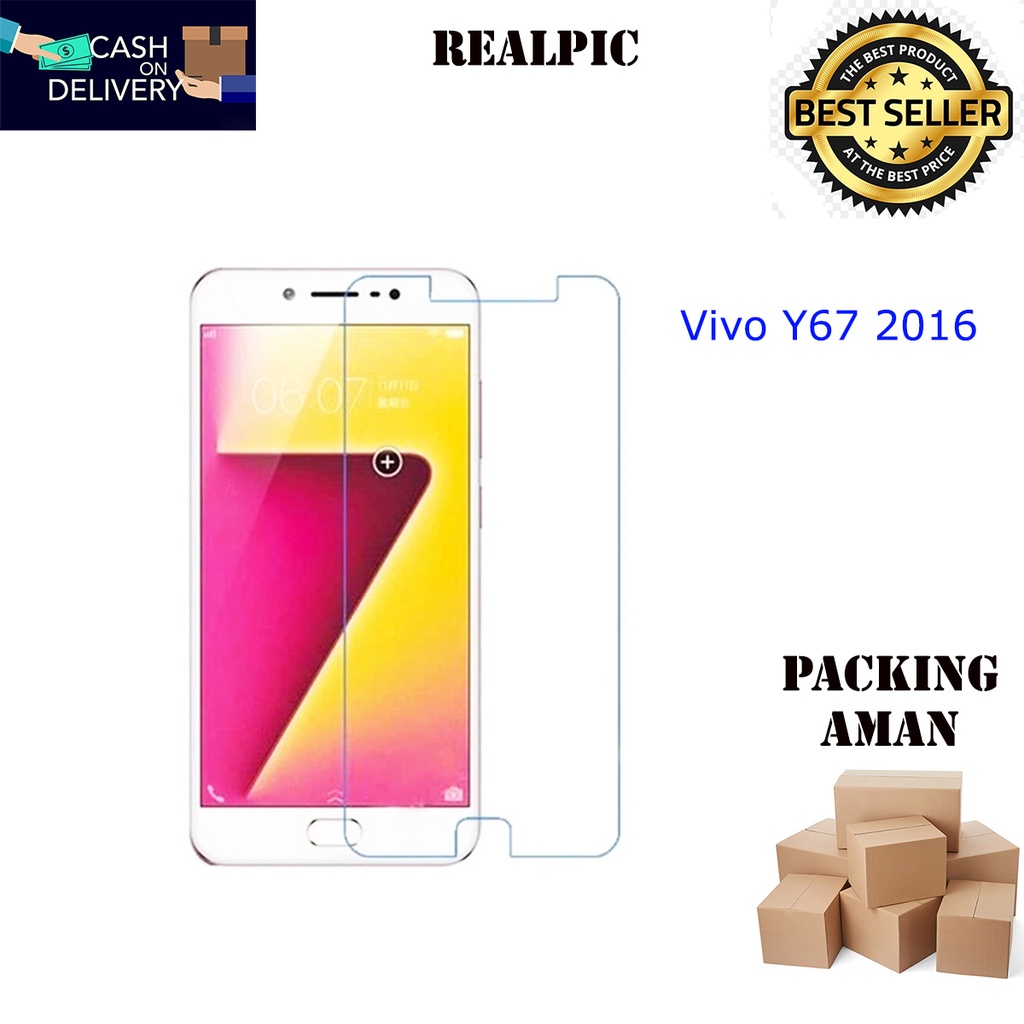 Tempered Glass Vivo Y67 Screen Protector Anti Gores