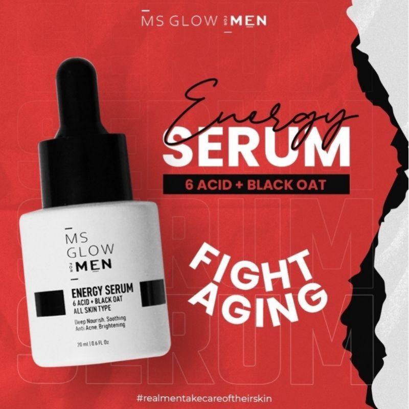 Pewer Serum Ms Glow For Men Serum Ms Glow Men