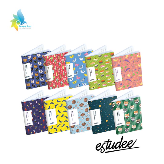 

Hemat Buku Tulis Estudee F Kwarto 58 Fancy Colour Isi 10 Pcs Hemat