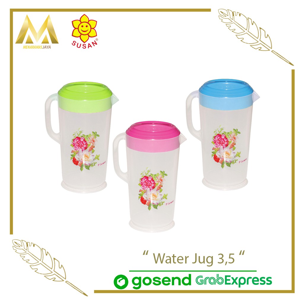 Teko Air Minum/ Teko Plastik/Water Jug Jumbo (3,5 liter) - SUSAN