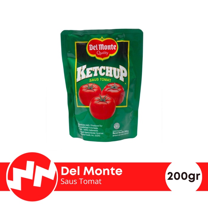 

Del Monte Saus Tomat 200gr