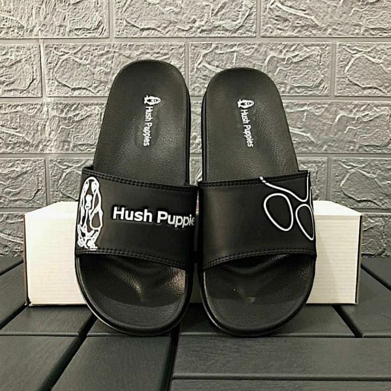 Sendal Slop Pria/Wanita Benassi New Hush Puppies