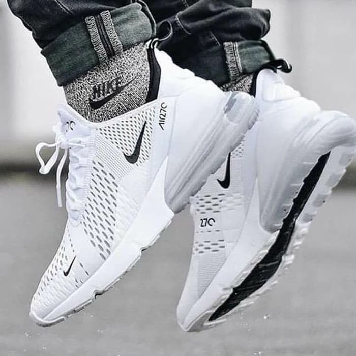 all white nike airmax 270