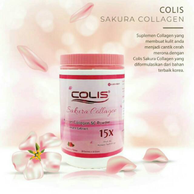 Colis sakura collagen