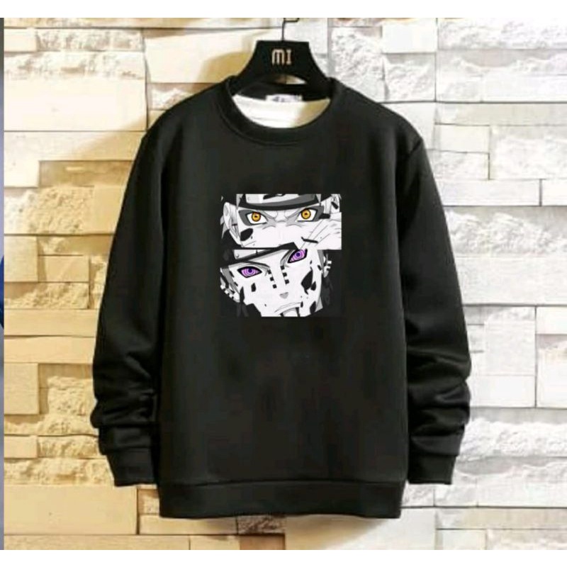 Sweater Crewneck Naruto Anime pria terbaik distro cardigan