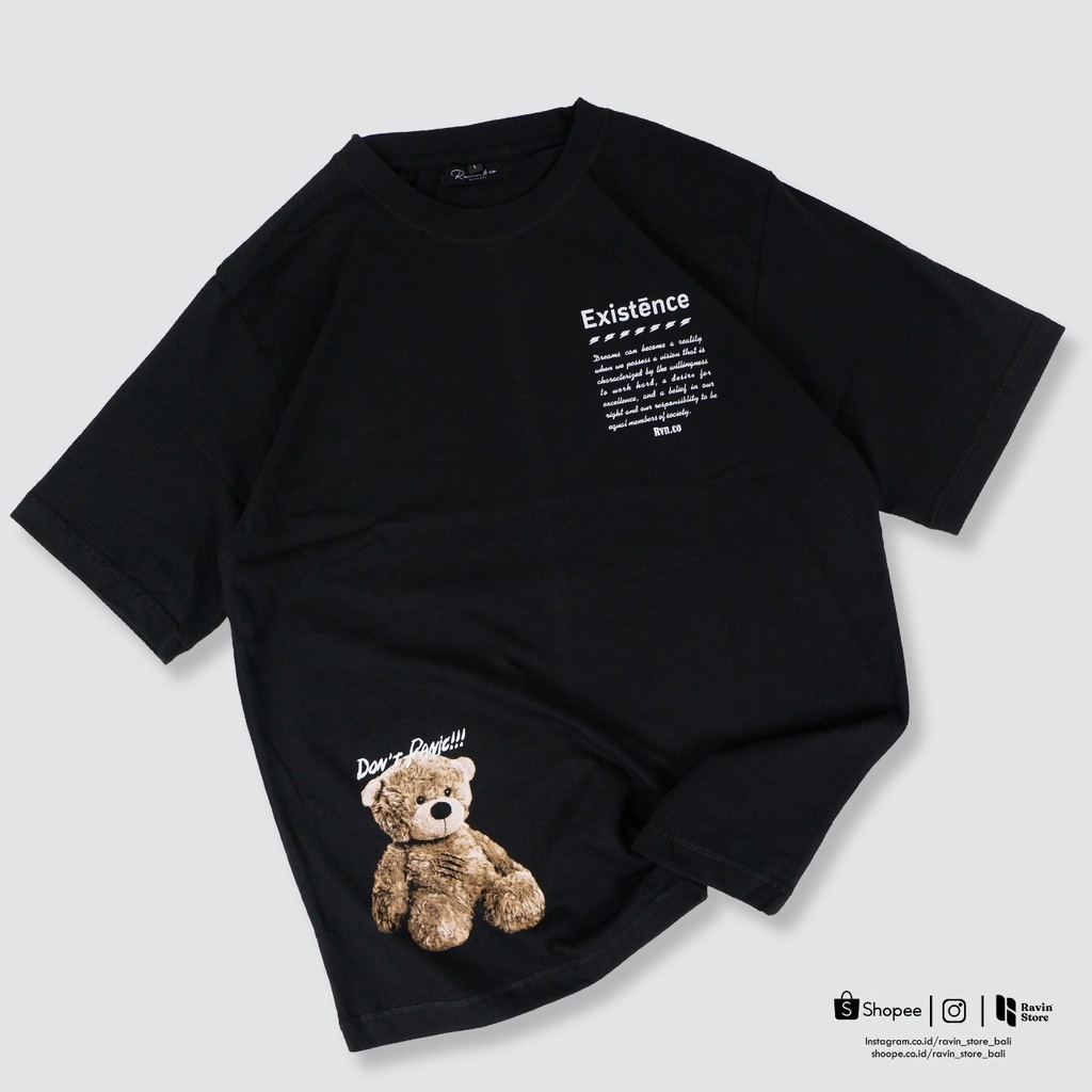 OV B2 | KAOS OVERSIZE TEDY BEAR / DONT PANIC / UNISEX