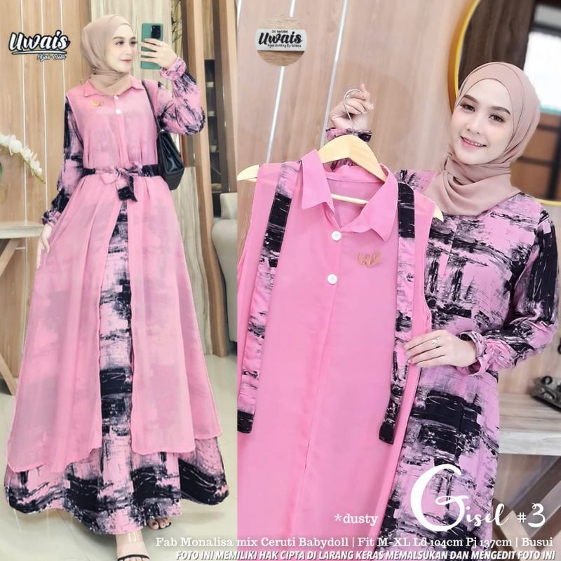 UWAIS DRESS PREMIUM / GAMIS WANITA ORIGINAL