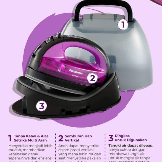 Panasonic cordless iron
