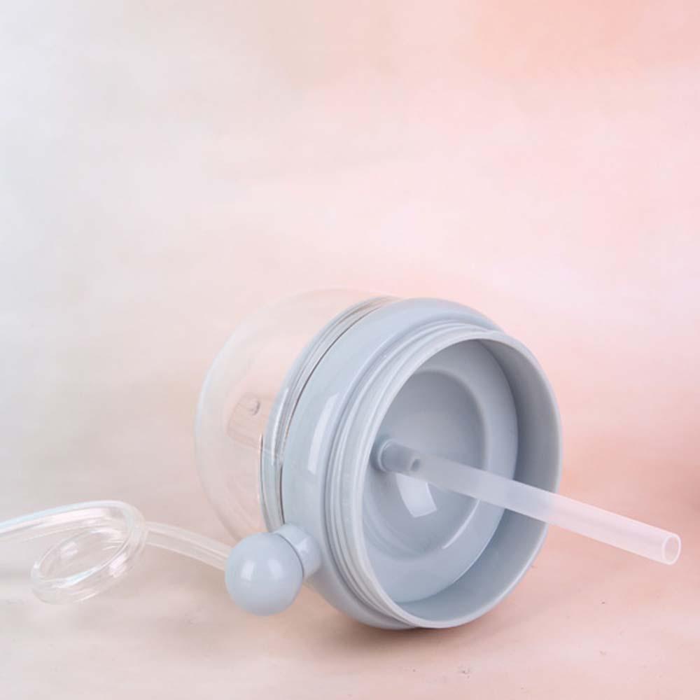 Needway Gelas Air Anak Portable 250ml Dengan Sedotan Untuk Anak Botol Makan Paus Lucu