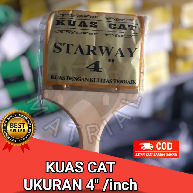 KUAS CAT 4 inch / KUAS CAT 4 inch SERBAGUNA