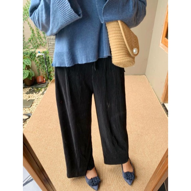 KULOT LIDI PLISKET PREMIUM / ZARA KULOT LIDI PISKET / CELANA KULOT LIDI PLISKET PREMIUM