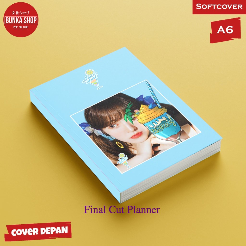 

Buku tulis polos/bergaris Kpop Red Velvet Wendy Softcover A6 Buku Tulis Catatan Notes Agenda planner Jurnal