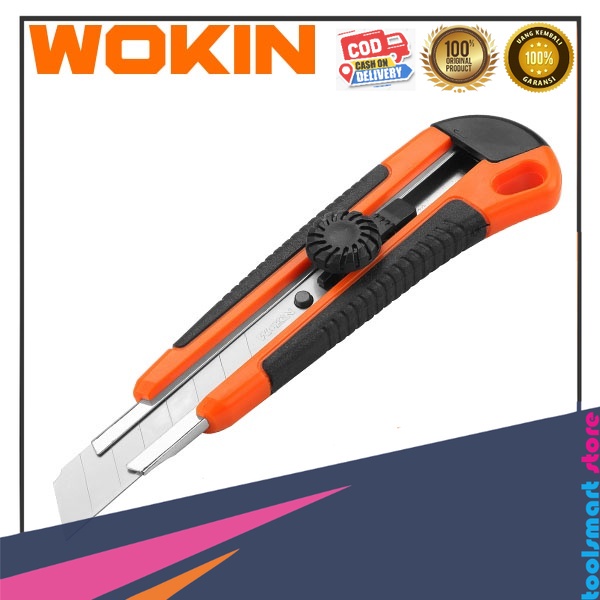 

WOKIN CUTTER/ SNAP-OFF BLADE KNIFE 18x100mm