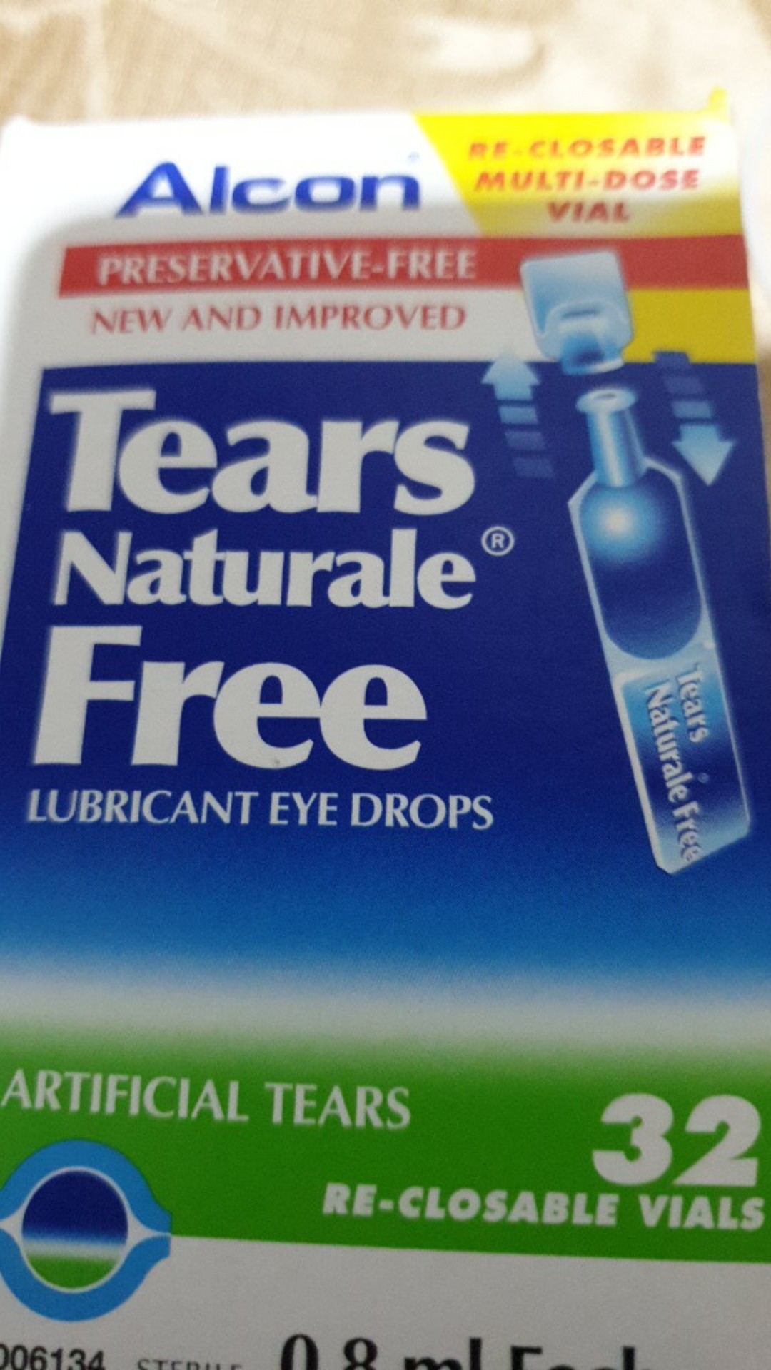 Alcon Tears Naturale Free Artificial Tears Tetes Air Mata Buatan Shopee Indonesia