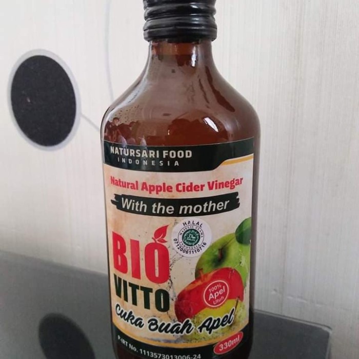 

Cuka Buah Apel Biovitto (BERKUALITAS)