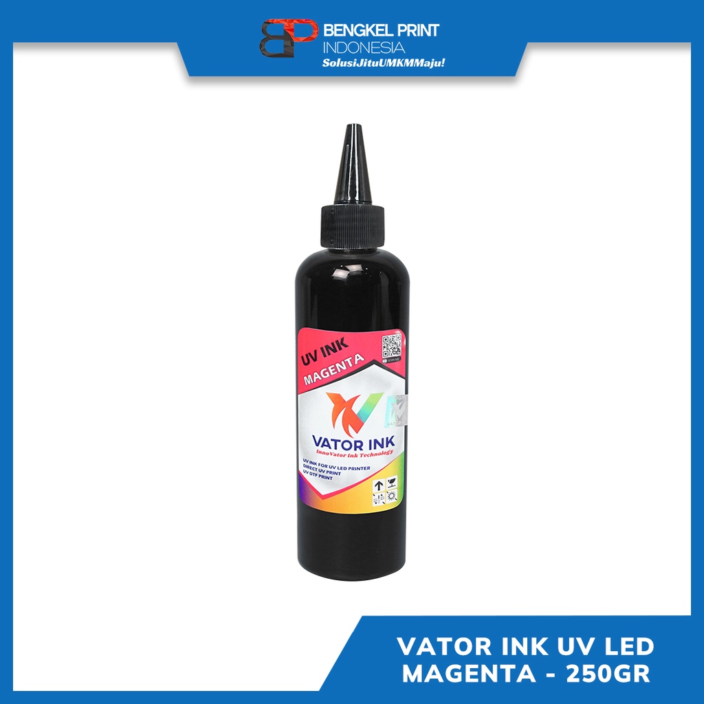 TINTA VATOR UV DTF LED PREMIUM INK 250GR