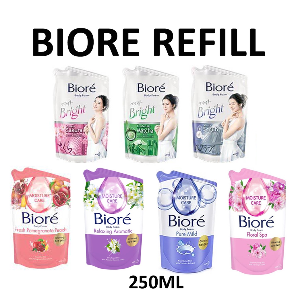 BIORE SABUN CAIR REFILL 250ML