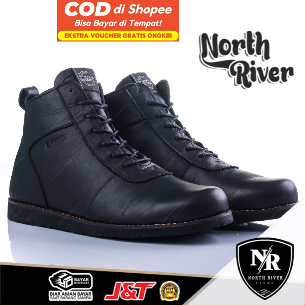 Northriver.id - SEPATU KULIT ASLI ORIGINAL 100% CASUAL RINGAN DIPAKAI LAVIO PARKER